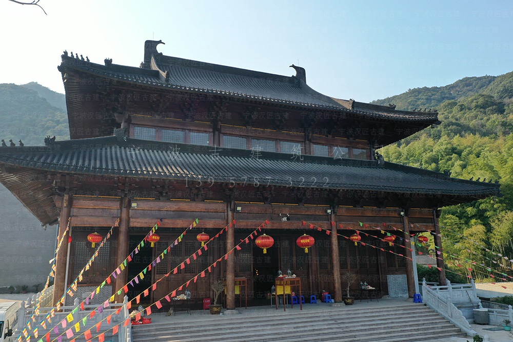 慈溪古建筑设计，慈溪寺院改造规划与工程施工服务
