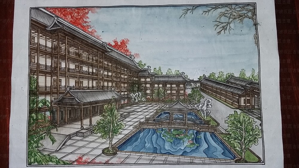 玉环古建筑设计，玉环寺院建筑总体规划与工程服务