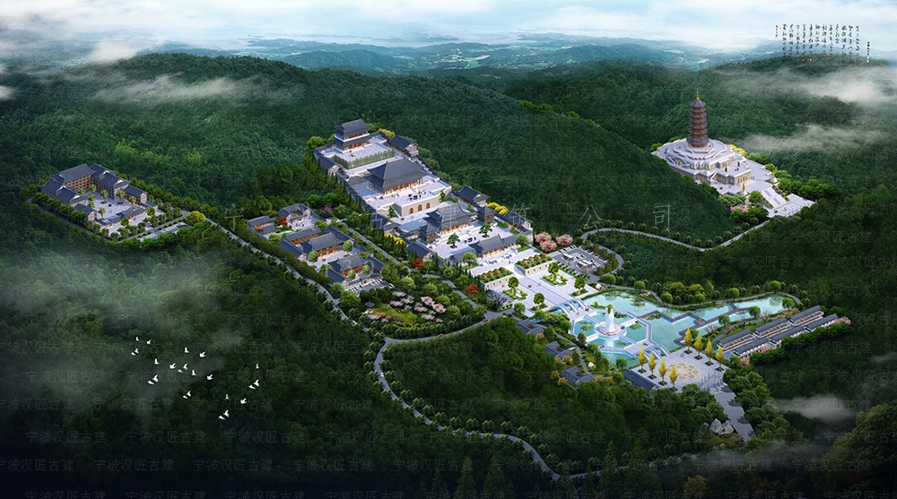 余姚古建筑设计，余姚寺庙规划设计与施工全程服务