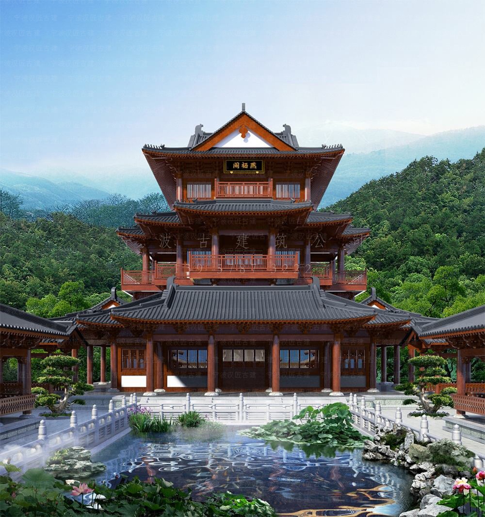 诸暨寺庙设计 诸暨寺院设计规划与施工装修
