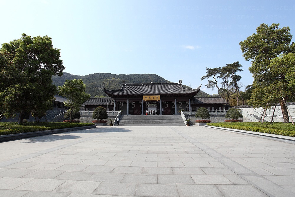 东阳古建筑设计，东阳寺院规划设计与施工全程服务
