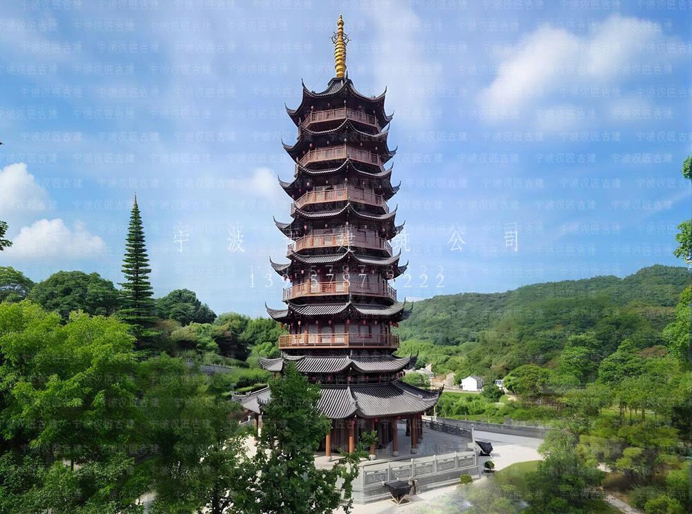 龙泉古建筑设计，龙泉寺庙装修设计与施工落地