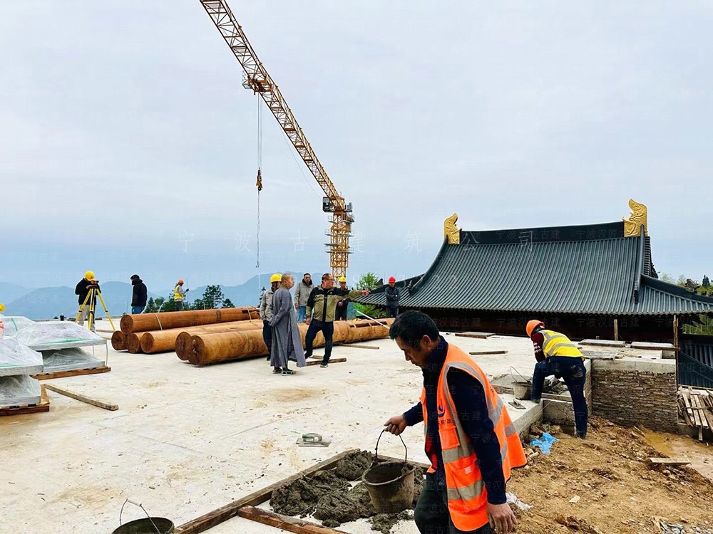 三门古建筑设计，三门寺院建筑总体规划与工程服务