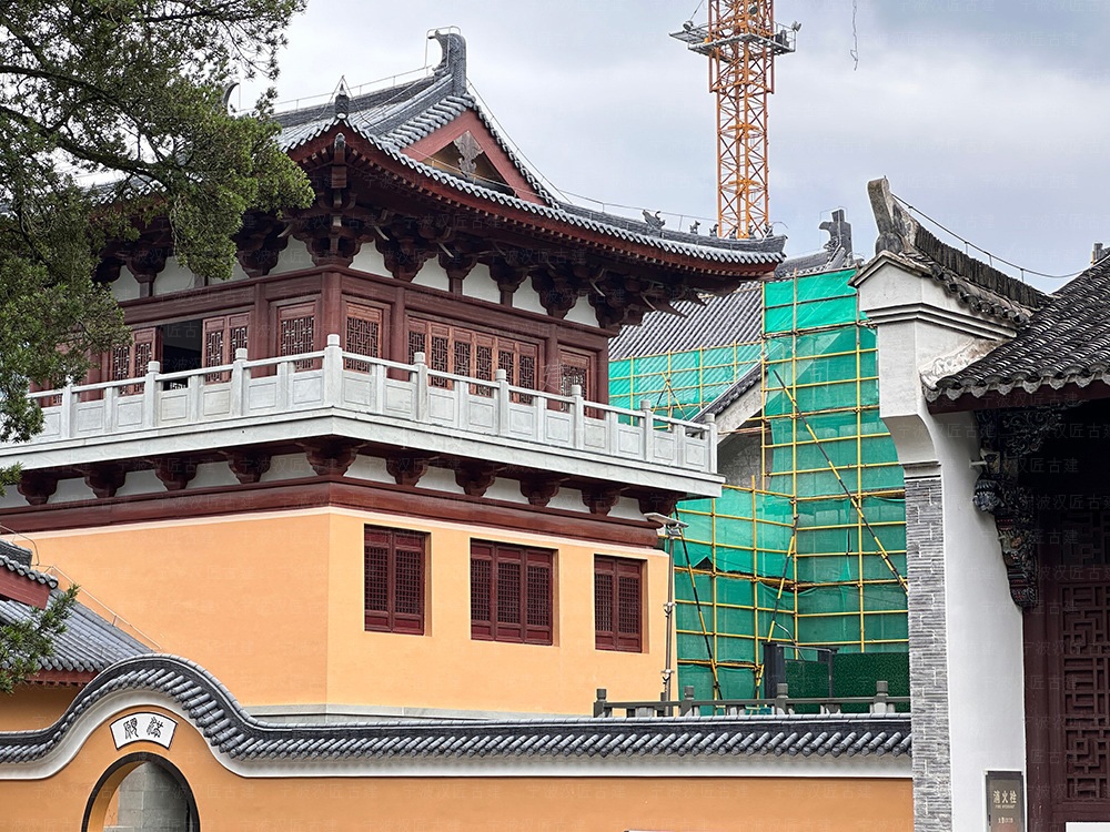 杭州古建筑设计，杭州寺院规划设计与施工全程服务