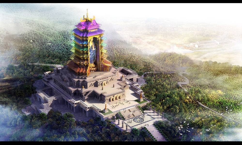 如皋古建筑设计，如皋寺庙设计规划与施工装修