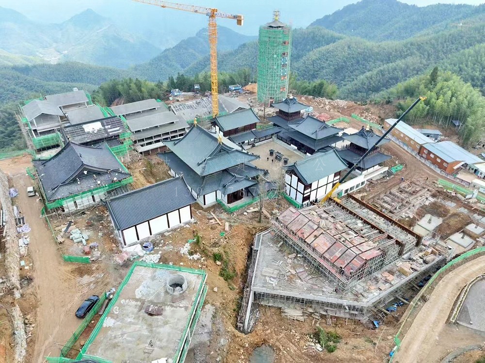 龙港古建筑设计，龙港寺院装修设计与施工落地