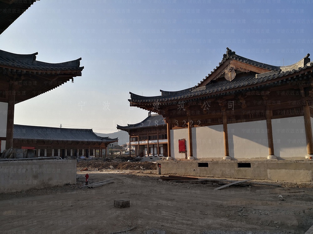 玉环仿古建筑方案设计，寺庙建筑改造规划与施工装修