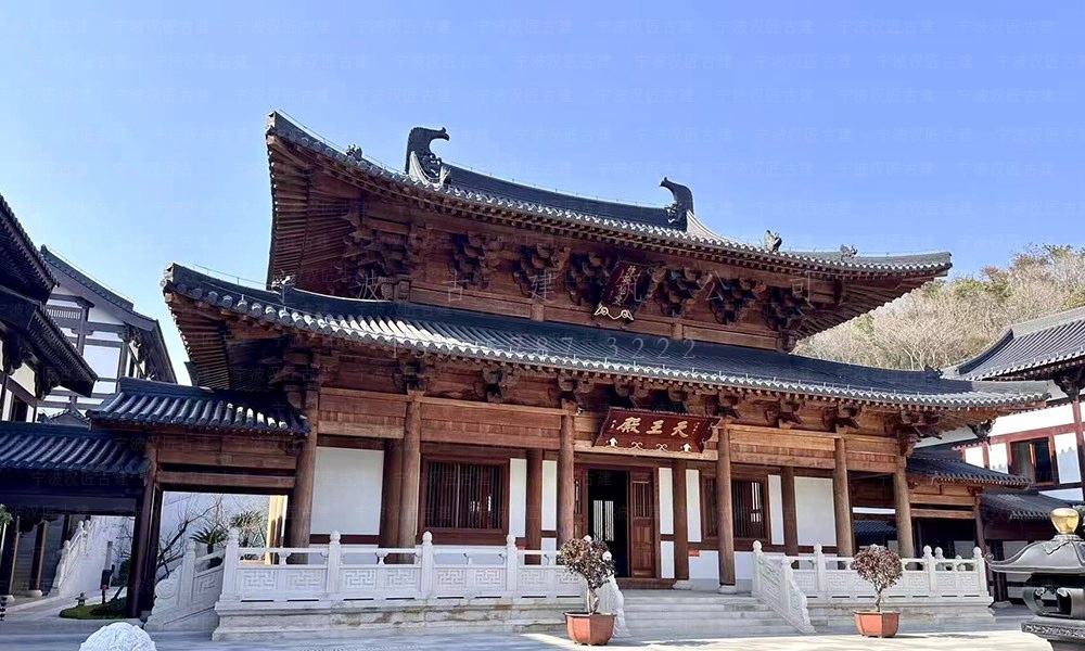 台州古建筑设计，台州寺院设计规划与施工装修