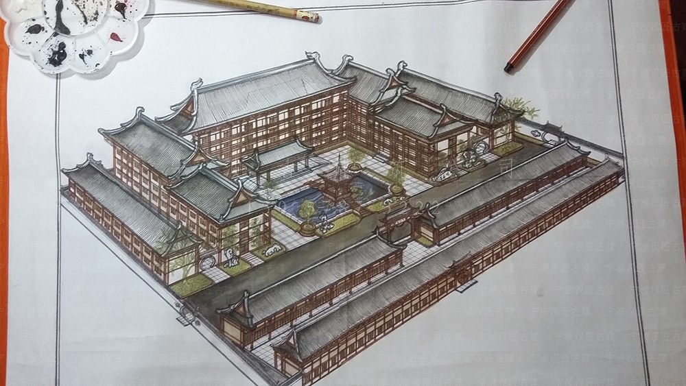 溧阳古建筑设计，溧阳寺庙方案设计与施工一体化