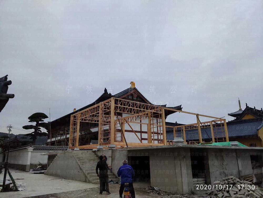 平湖古建筑设计，平湖寺庙规划设计与工程施工一体化