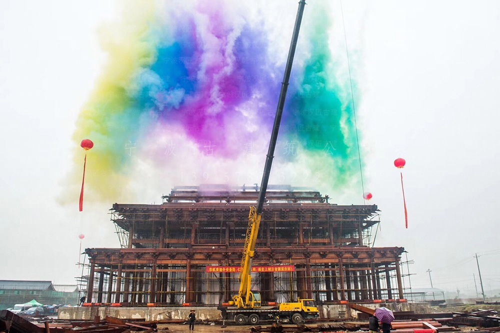 江山仿古建筑规划设计，寺庙总体规划与施工装修