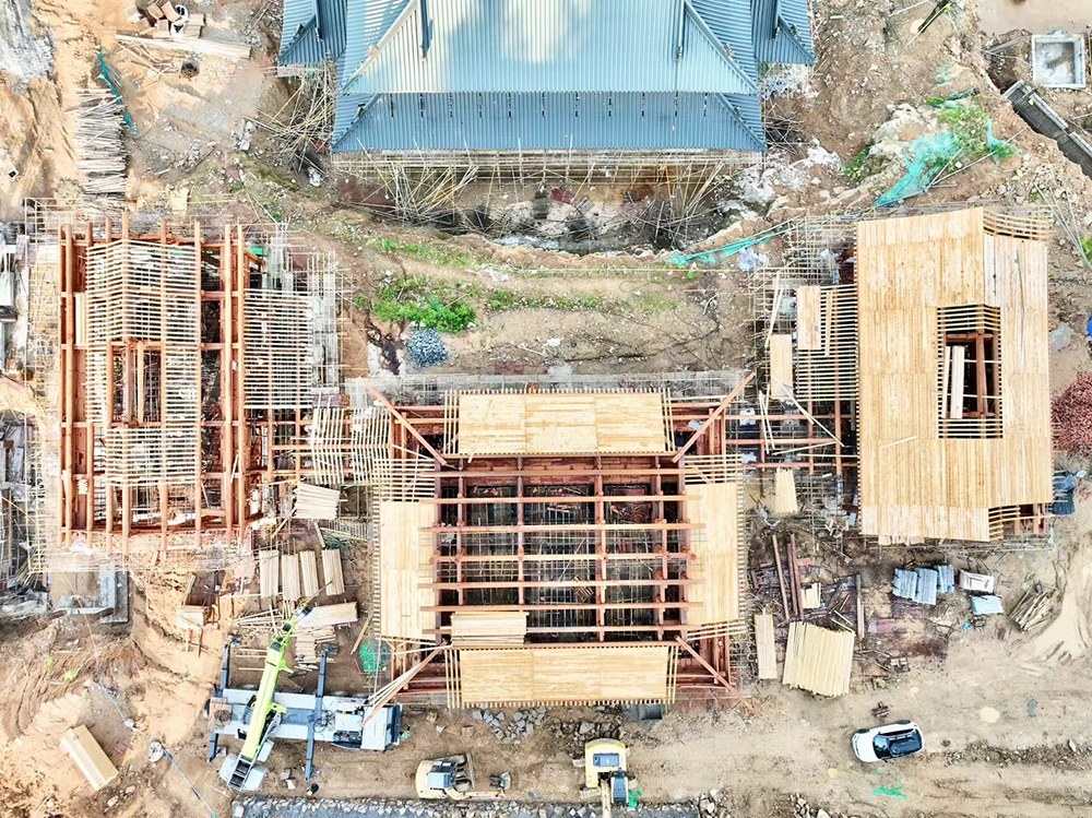 嵊州古建筑设计，嵊州寺庙方案设计与施工一体化