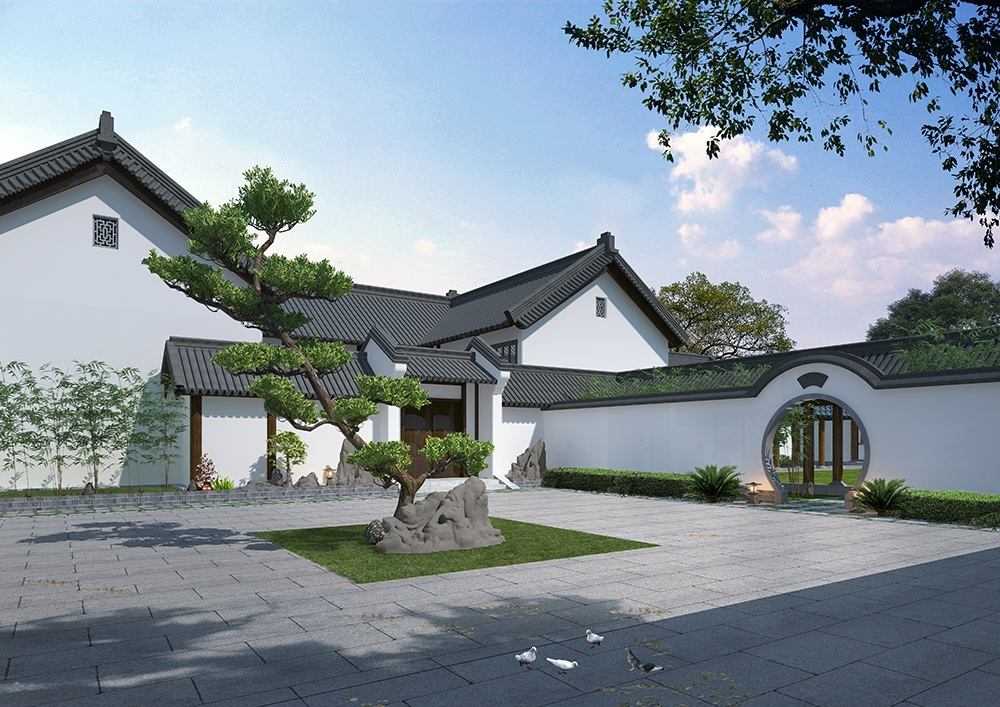 张家港古建筑设计，张家港寺院建筑总体规划与工程服务