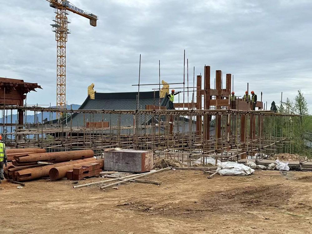 三门古建筑设计，三门寺院设计规划与施工装修