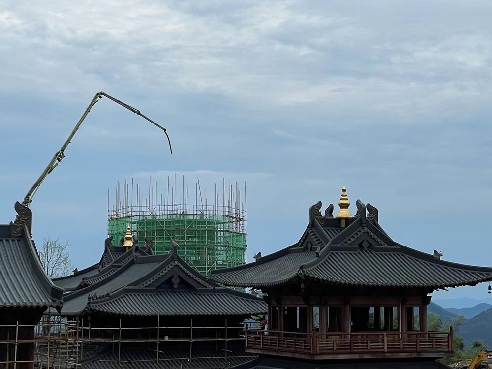 舟山古建筑设计，舟山寺院规划设计与施工全程服务