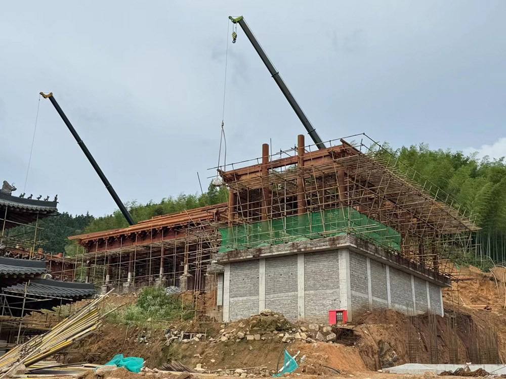 丽水古建筑设计，丽水寺院规划设计与施工全程服务
