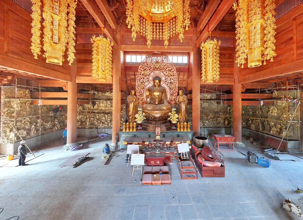 台州古建筑设计，台州寺庙方案设计与施工一体化