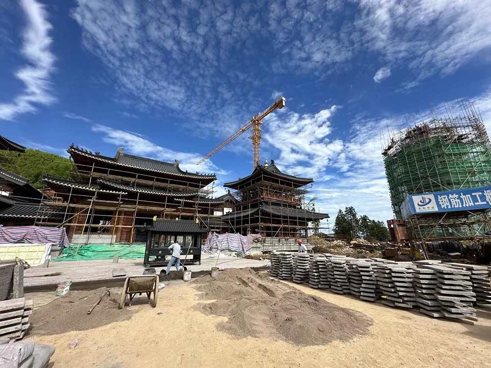 江山古建筑设计，江山寺院总体规划与施工装修服务
