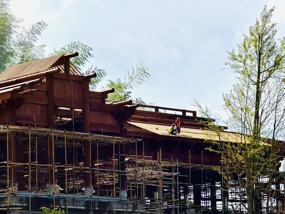 义乌古建筑设计，义乌寺院总体规划与施工装修服务