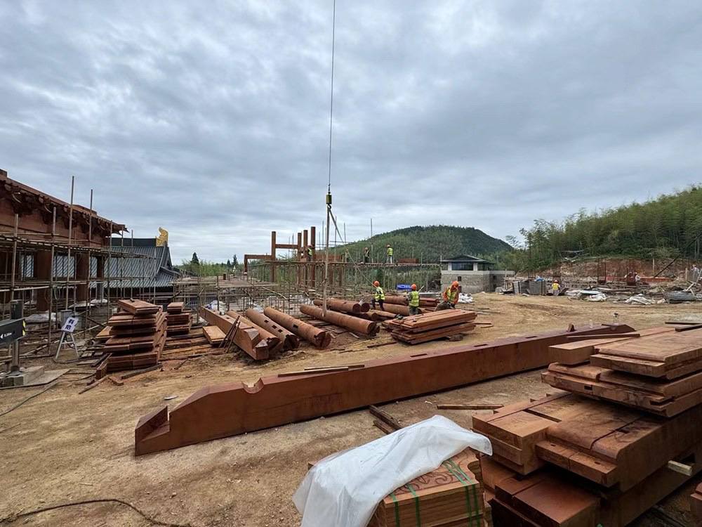 衢州古建筑设计，衢州寺院规划设计与施工全程服务