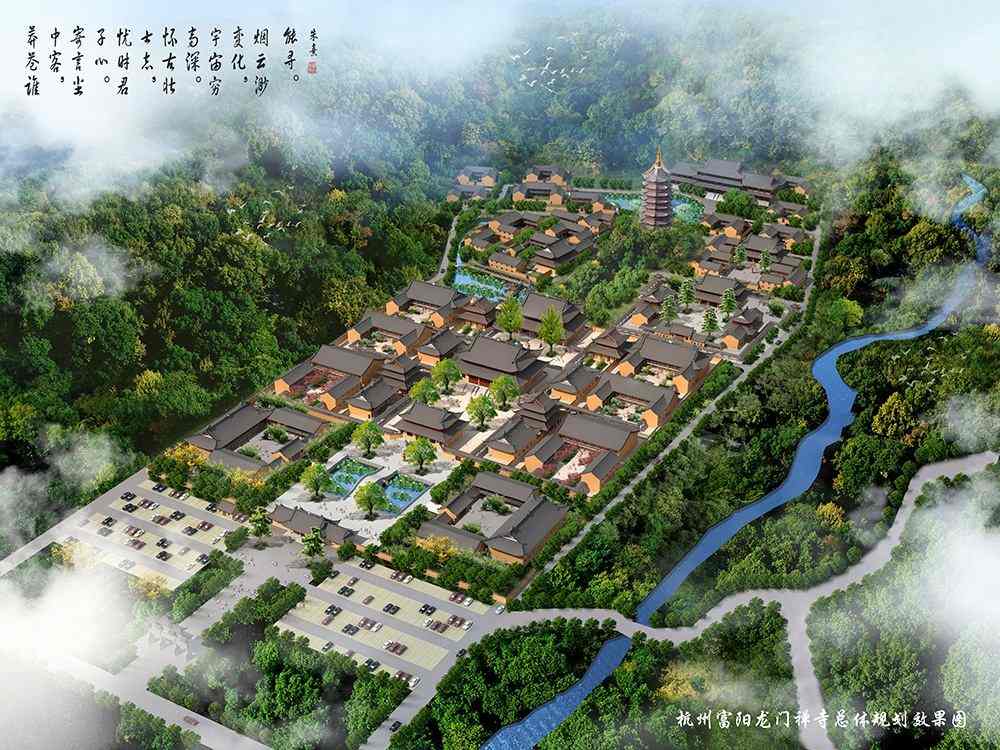 玉环古建筑设计，玉环寺庙方案设计与施工一体化