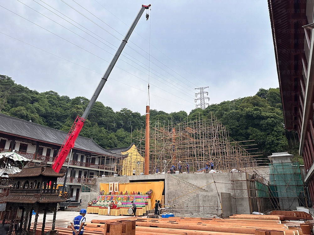 天台古建筑设计，天台寺院规划设计与施工全程服务