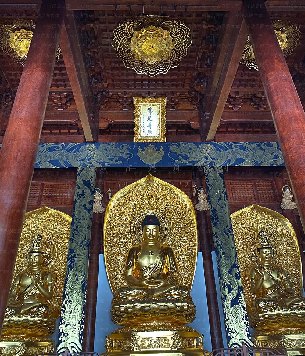 舟山古建筑设计，舟山寺院规划设计与施工全程服务