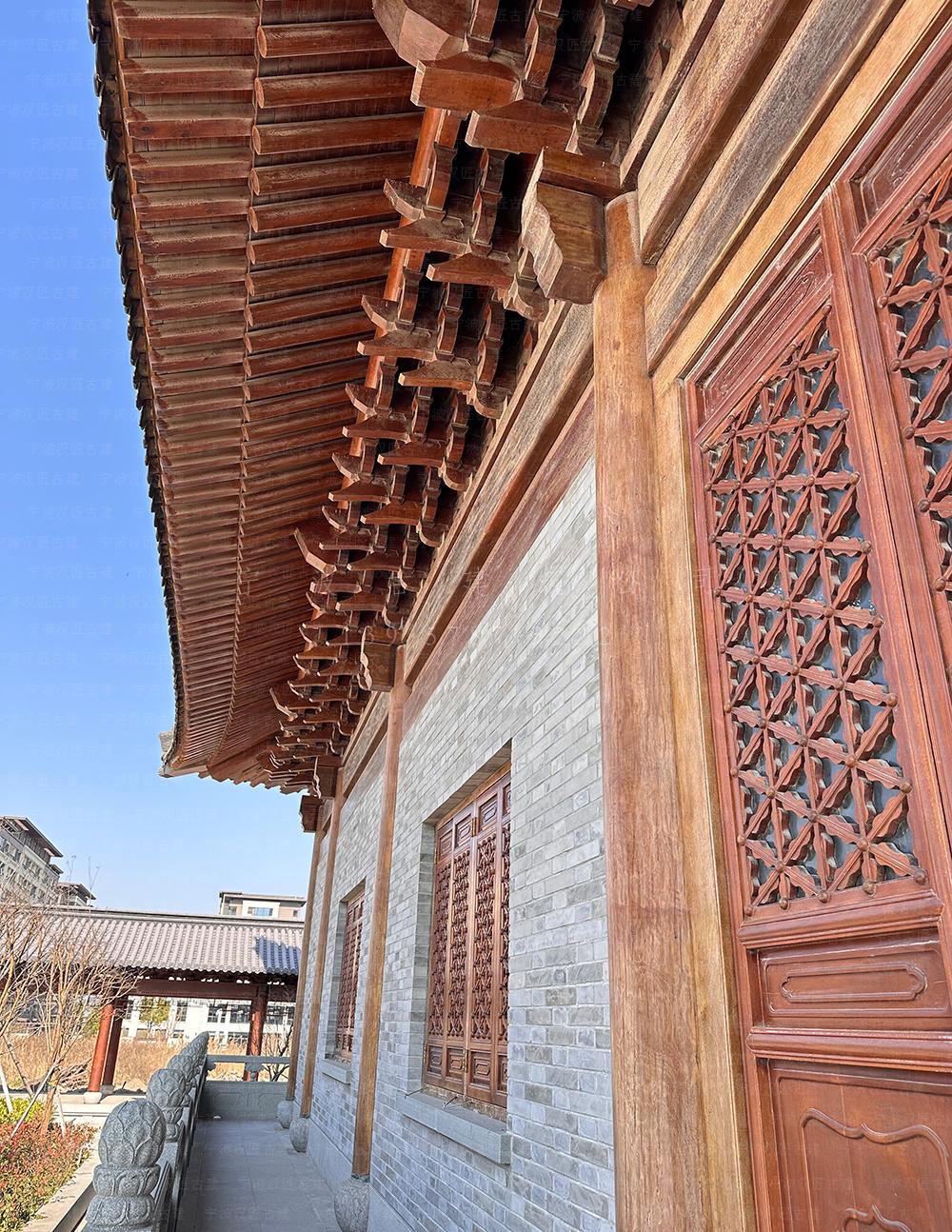 仙居仿古建筑规划设计，寺院总体规划与施工装修