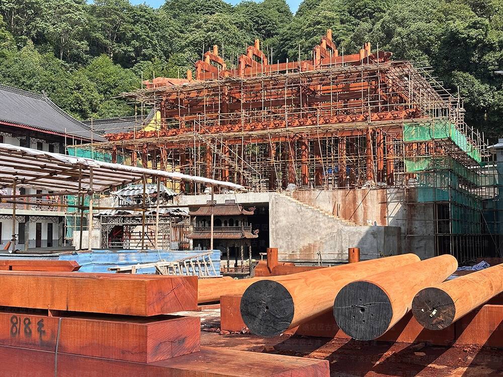 湖州古建筑设计，湖州寺院改造规划与工程施工服务
