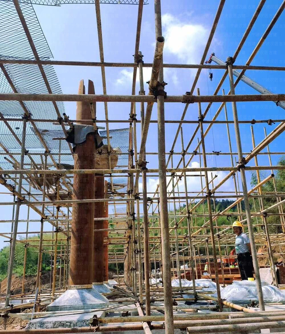 绍兴古建筑设计，绍兴寺院装修设计与施工落地