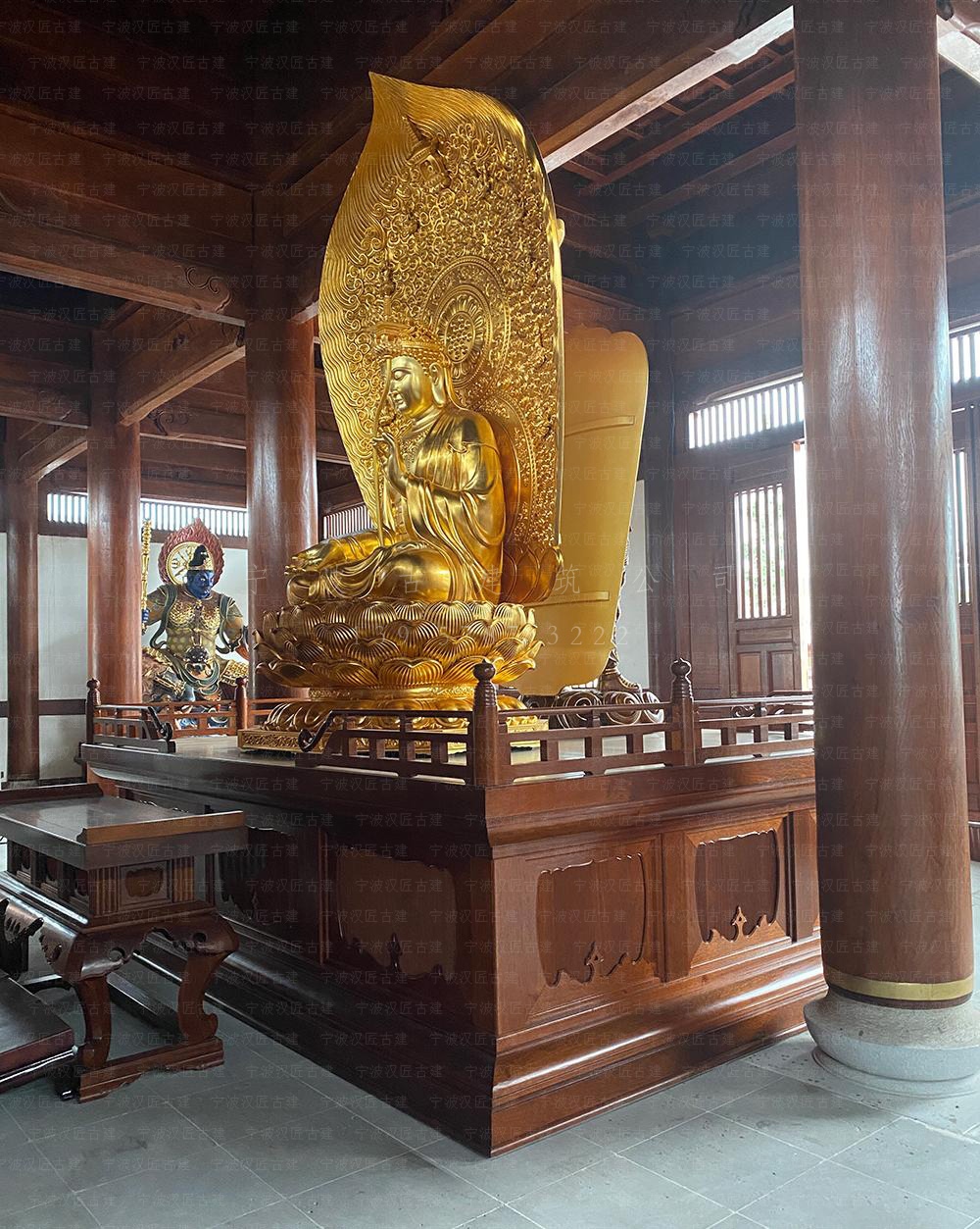 兰溪古建筑设计，兰溪寺院总体规划与施工装修服务