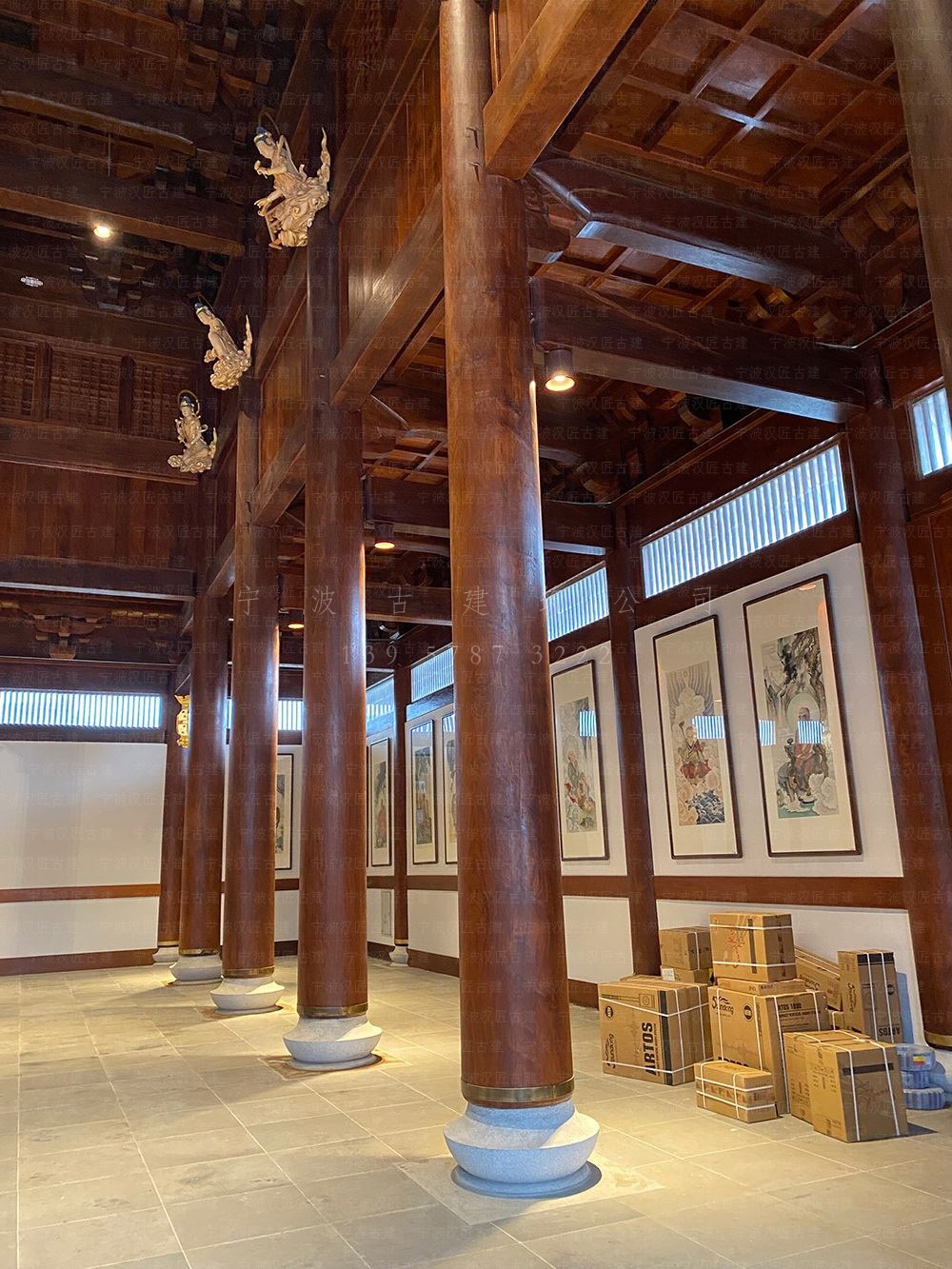 三门古建筑设计，三门佛教建筑方案设计与施工装修