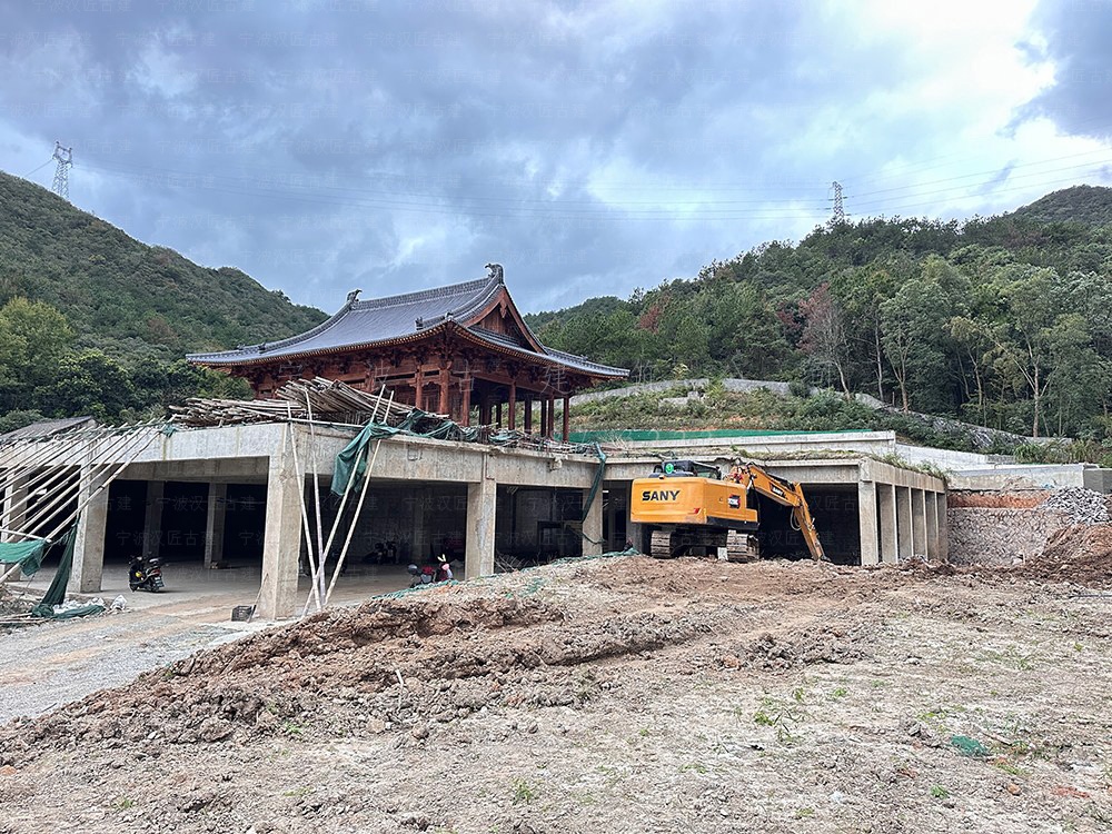 余姚古建筑设计，余姚寺庙规划设计与工程施工一体化