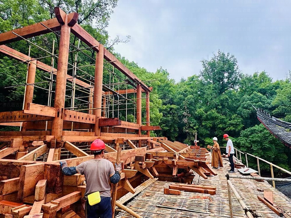 江山古建筑设计，江山寺院总体规划与施工装修服务