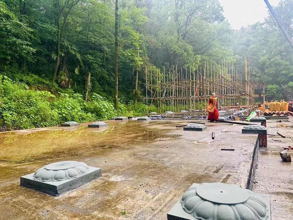 嵊州古建筑设计，嵊州寺庙总体规划与施工装修服务