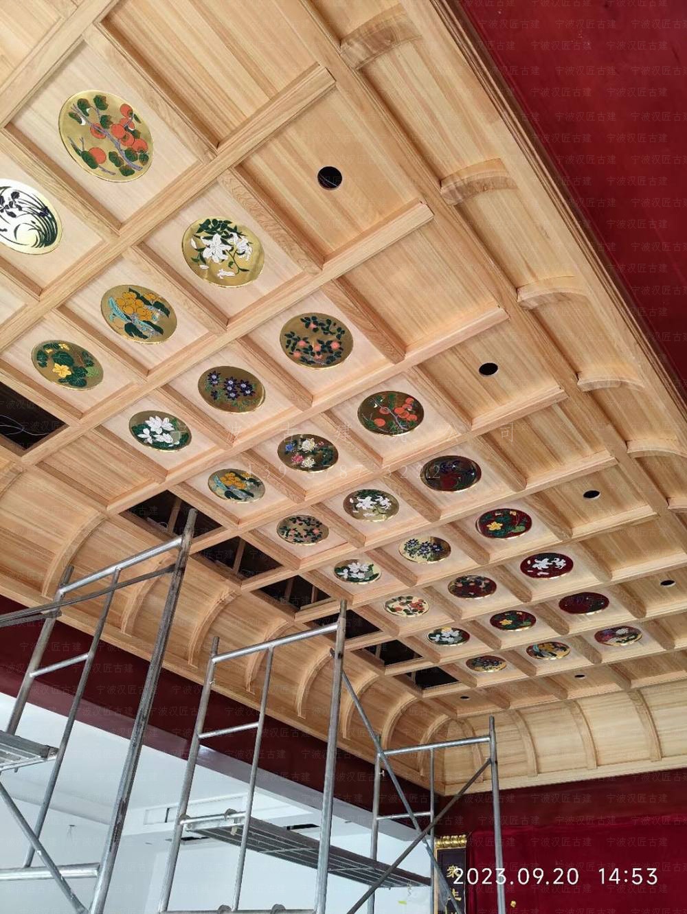 临海古建筑设计，临海寺院装修设计与施工落地