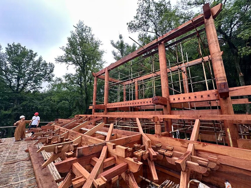 泰顺仿古建筑规划设计，寺院总体规划与施工服务