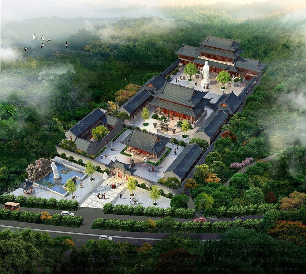 武义寺庙设计 武义寺院规划设计与施工全程服务