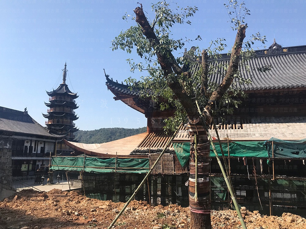 三门古建筑设计，三门寺院设计规划与施工装修