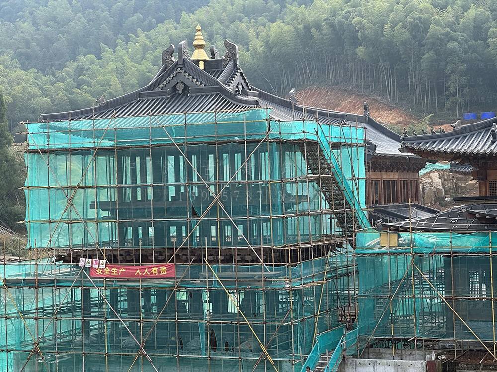 慈溪古建筑设计，慈溪寺院装修设计与施工落地