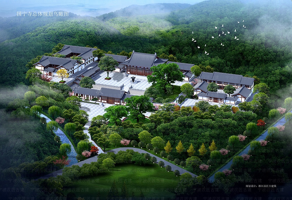 建德古建筑设计，建德寺院总体规划与施工装修服务