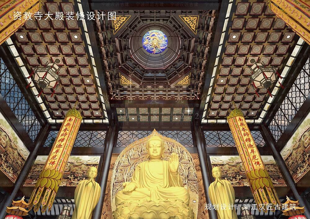 温州古建筑设计，温州寺院建筑总体规划与工程服务