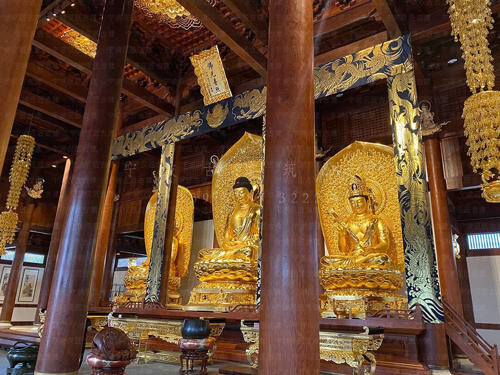 三门古建筑设计，三门寺庙改造规划与工程施工服务
