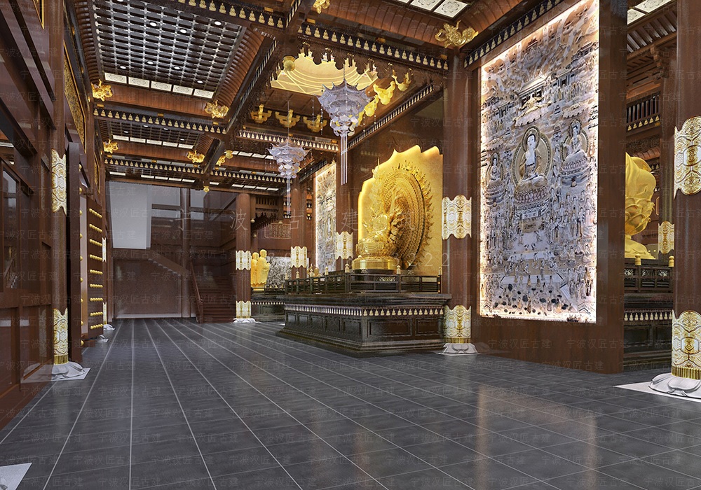 玉环古建筑设计，玉环寺庙规划设计与施工全程服务
