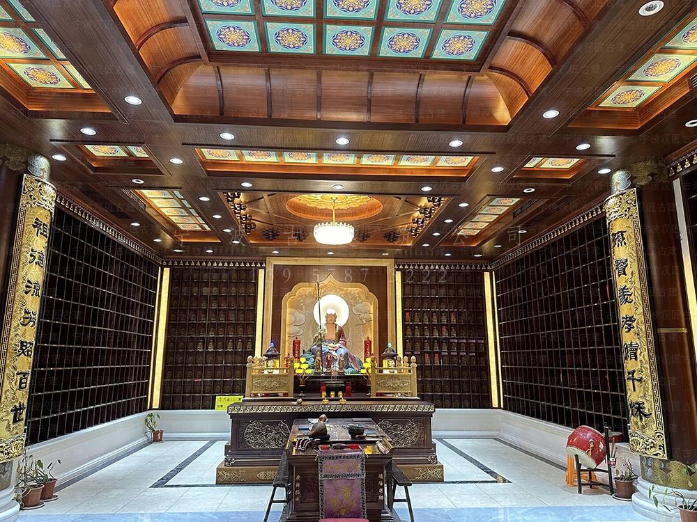 平湖古建筑设计，平湖寺院总体规划与施工装修服务