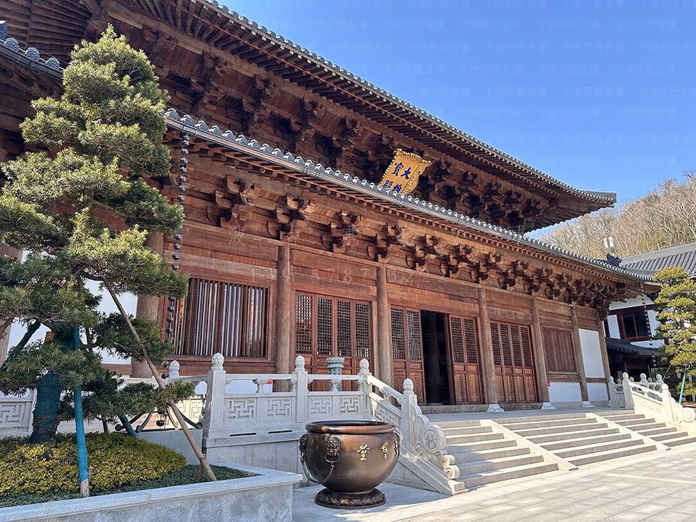 天台古建筑设计，天台寺庙规划设计与工程施工一体化