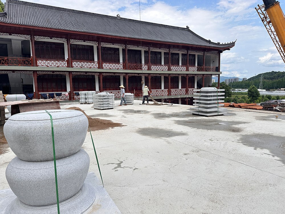 嘉兴古建筑设计，嘉兴寺院装修设计与施工落地