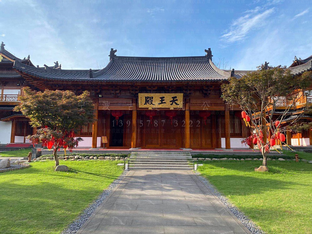 三门古建筑设计，三门寺院设计规划与施工装修