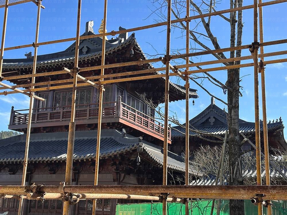 宁波古建筑设计，宁波寺院设计规划与施工装修