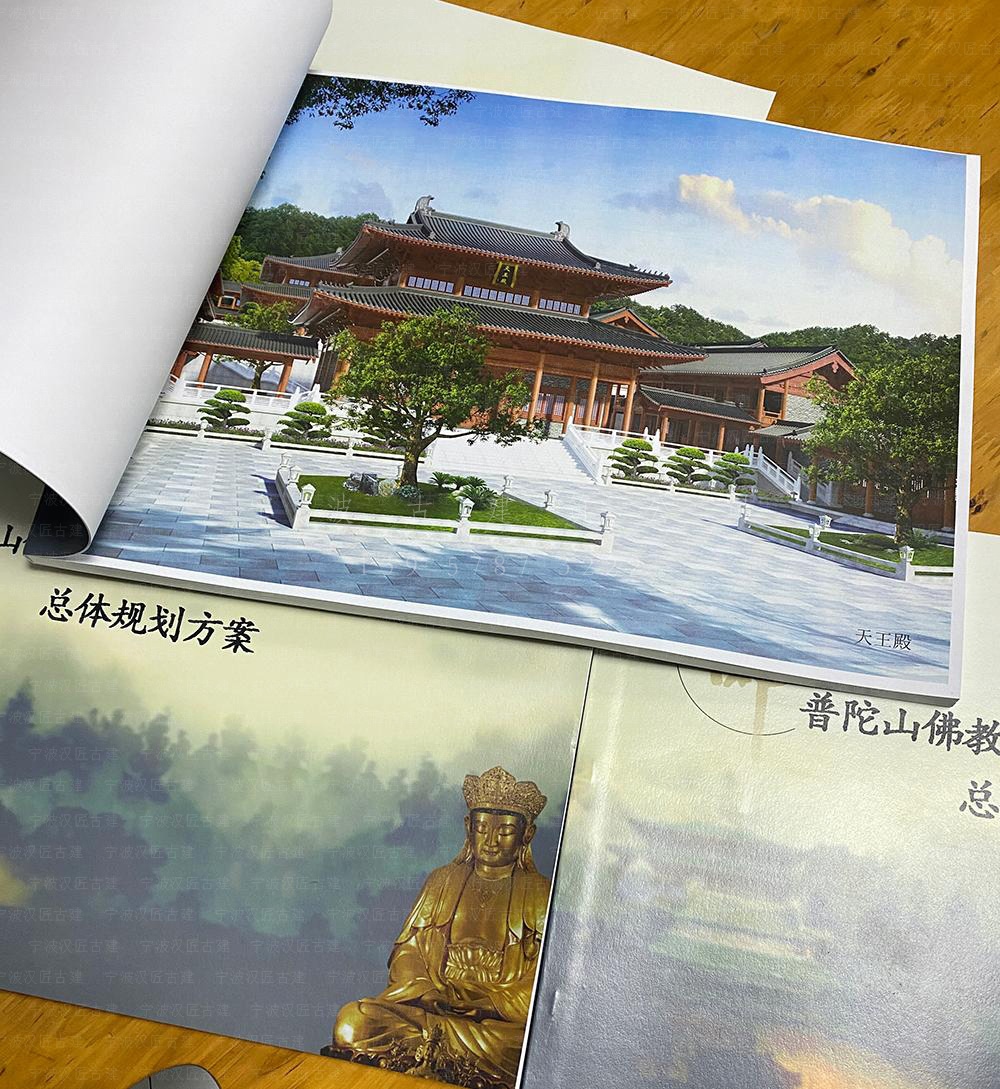 桐乡古建筑设计，桐乡寺院总体规划与施工装修服务